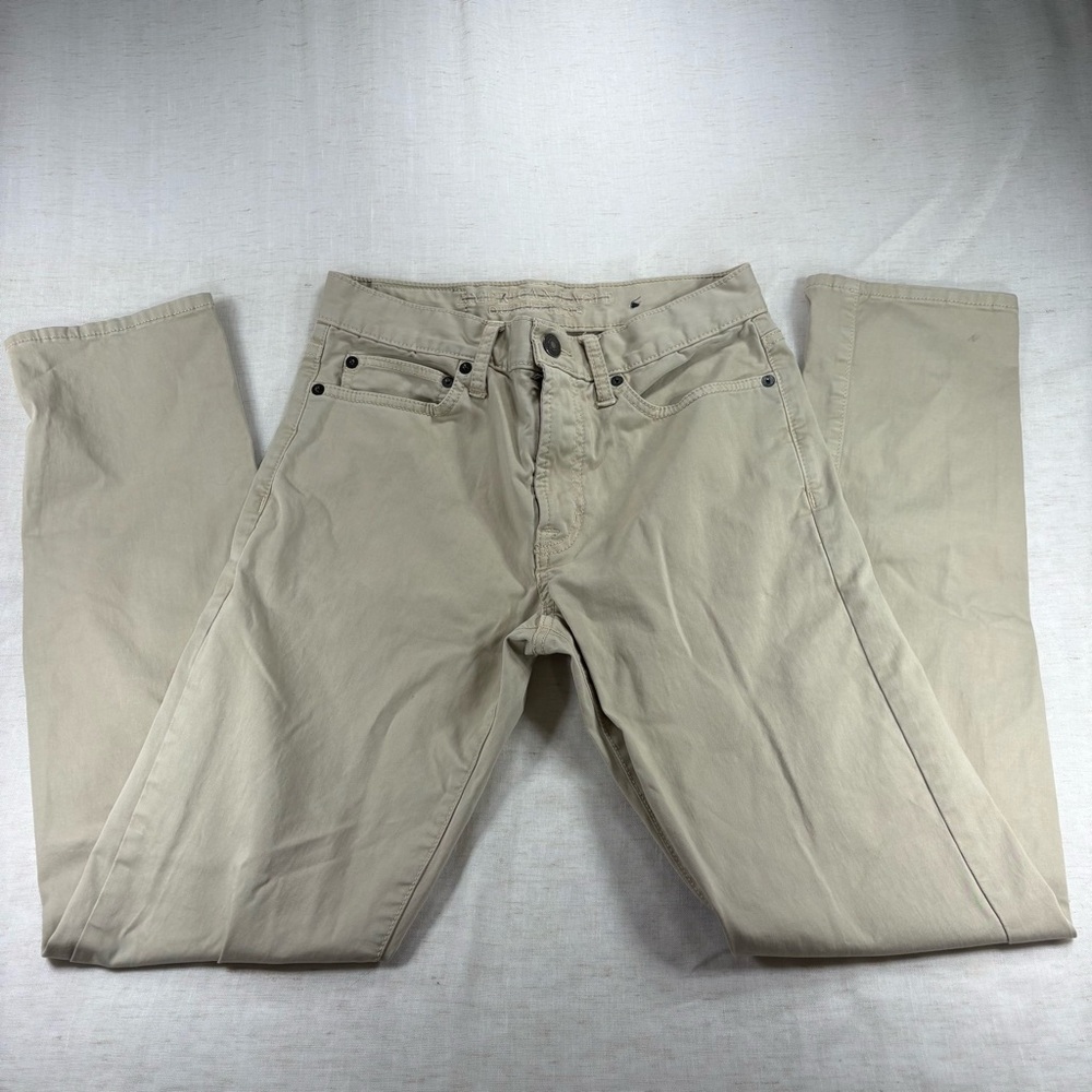 American Eagle khaki straight leg trousers Size 28"